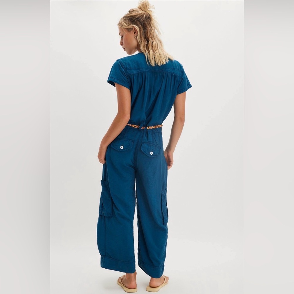 FREE PEOPLE Hit The Coast Coveralls/JUMPSUIT - Picture 2 of 13